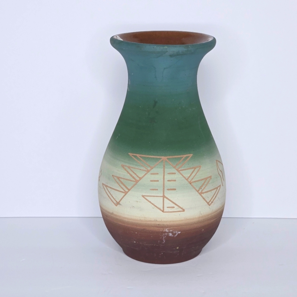 Vintage Native American Vase